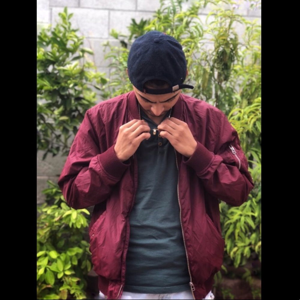 (Red) Bomber Jacket (H&M) L.O.G.G - Picture 7 of 8